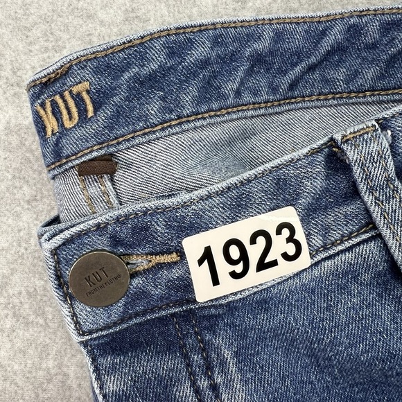 Kut From The Kloth Jeans Women's 16 Blue Wash Katy Skinny Jeans Button Fly - Picture 7 of 7